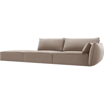 Pohovka Micadoni Sametová pohovka Kaelle 264 cm, levá