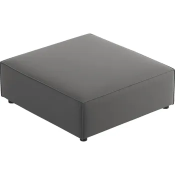 Taburet Cosmopolitan Design Sametová podnožka Arendal 102 x 80 cm