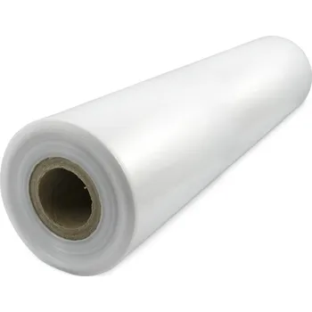 Stavební fólie Plochá LDPE fólie pro Skin packing 90 mikronů, šíře 450mm, 15kg, 400m