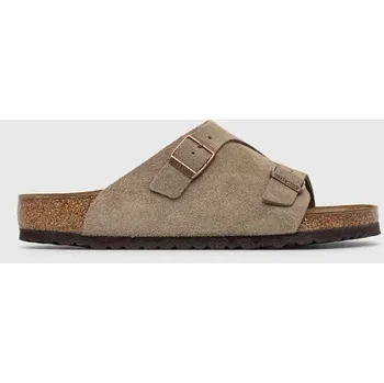 Dámská obuv Semišové pantofle Birkenstock Zürich, 44, šedá, 90X