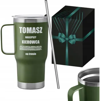 Termohrnek Termohrnek s Uchem na Kávu s gravírováním Dárek pro Tátu ke Dni Otců