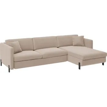 Pohovka Micadoni Sametová rozkládací pohovka Gloria 260 cm, pravá