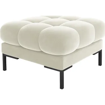 Taburet Micadoni Sametová podnožka Mamaia 60 x 60 cm