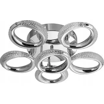 Kulatý Stropní Svítidlo Venti 36 x 13 cm stříbrná