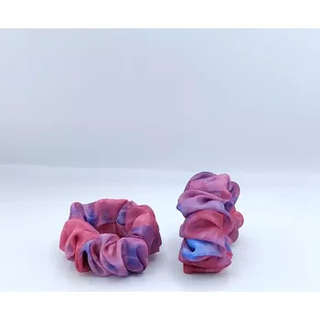 Scrunchie gumička Malinová L