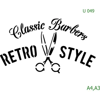 Šablona U 049 - A3 , Lepící fólie