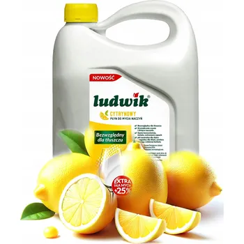 Prostředek na mytí nádobí Ludwik citronový 5 l