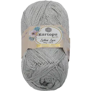 Příze Bellatex Příze LOTUS LUX Šedá