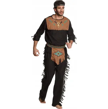 Karnevalový kostým KOSTÝM INDIAN UŠLECHTILÝ VLK MUŽSKÝ 50/52