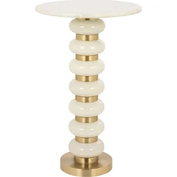 Toaletní stolek Richmond Mramorový odkládací stolek Barbara 41 cm