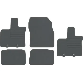 autokoberec Kobercové rohožky Edecor velurové 5 ks