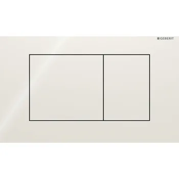 Splachovací tlačítko Geberit Sigma40 splachovací tlačítko pro WC, pískově šedá 115.629.JL.1