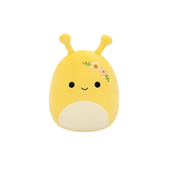 plyšák SQUISHMALLOWS Žlutý slimák - Zarina