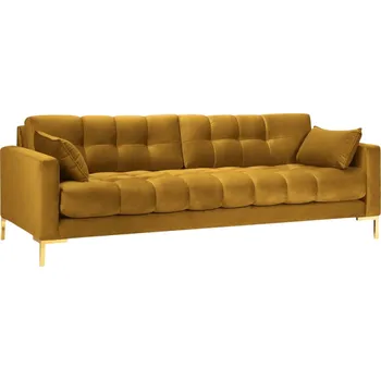 Pohovka Micadoni Sametová pohovka Mamaia 217 cm