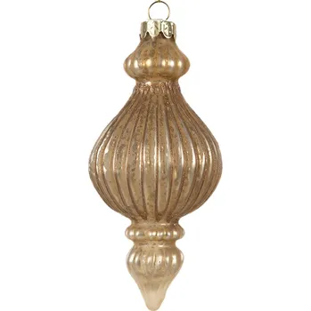 Vánoční ozdoba Clayre & Eef - Skleněná vánoční ozdoba 6GL4624