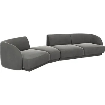 Pohovka Micadoni Sametová pohovka Miley 327 cm