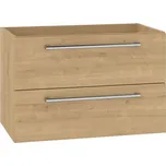 EBS Pure Skříňka umyvadlová 81 cm, dub Arlington