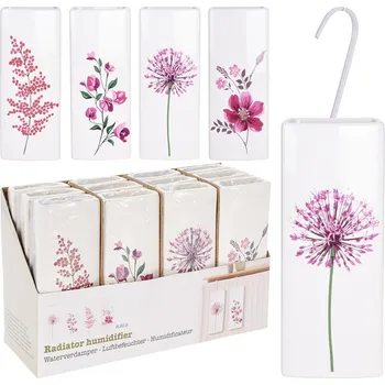 Radiátor Odpařovač na radiátor 20,5x8x3,5cm KVĚTINY - mix variant či barev