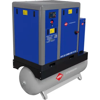 Kompresor Airpress Šroubový kompresor APS 20 Combi Dry X G2 10 barů 20 HP/15 kW 1900 l/min 500 l 369020-G2