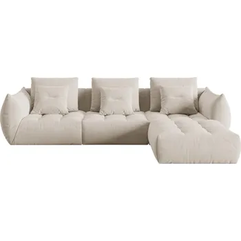 Pohovka Micadoni Sametová rohová pohovka Bloom 332 cm, levá/pravá