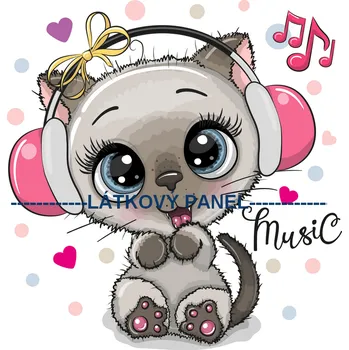 Látkový panel - Dětský - DE-13 Velikost: 20x20cm, Materiál: Kočárkovina