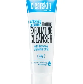 Avon Clearskin Blackhead Clearing čisticí peelingový gel proti černým tečkám 100 ml