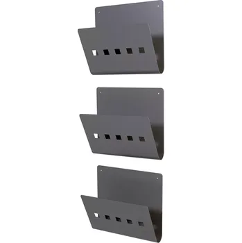 Nástěnný držák Rocada 2980, na letáky / brožury / časopisy, balení 3 ks