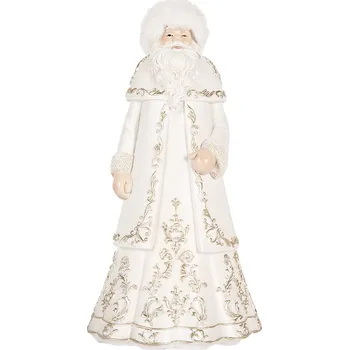 Vánoční dekorace Clayre & Eef - Dekorativní figurka Santa Clause 6PR5367