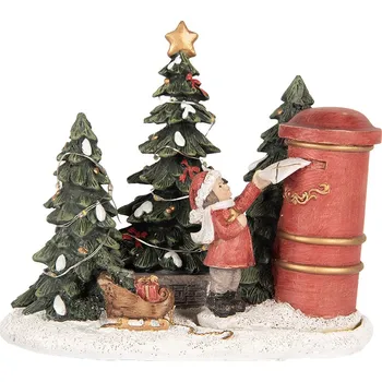 Vánoční dekorace Clayre & Eef - Vánoční dekorace s LED osvětlením CHILD 6PR5373