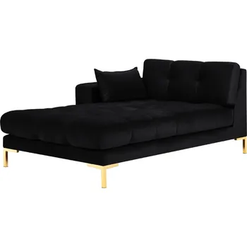 Otoman Micadoni Sametová lenoška Mamaia 185 cm, levá