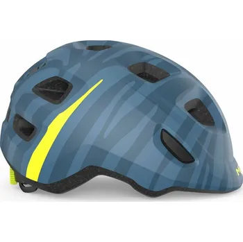 Cyklistická přilba MET helma HOORAY modrá zebra lesklá S 52-56