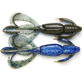 Rybářský háček Keitech Gumová Nástraha Crazy Flapper Okeechobee Craw - 7 cm 3,4 g 8 ks