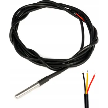 Teplotní senzor Elektroweb DS18B20 vodotěsný pro použití i pod 0 °C