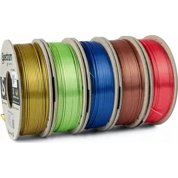 3D tisk Filament Spectrum PLA Silk 1,75 mm 5x250 g mix barev