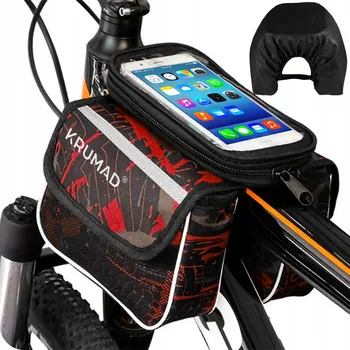 brašna na kolo Brašna na kolo Brašna Držák na kolo s Pouzdro na telefon, obal na kolo