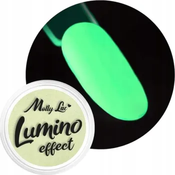 Prášek na nehty svítící ve tmě Lumino Effect Č. 2