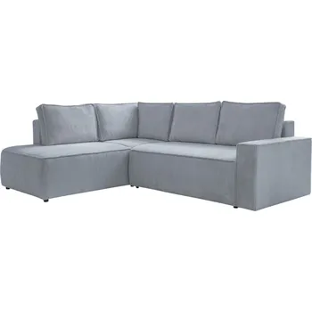 Pohovka Miuform Manšestrová rozkládací pohovka Brave Dave 247 cm, levá