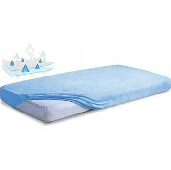 Prostěradlo Nepropustné prostěradlo BabyMatex 60 x 120 cm modré