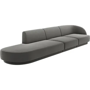 Pohovka Micadoni Sametová pohovka Miley 323 cm, levá