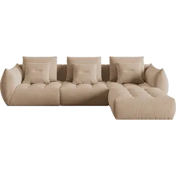 Pohovka Micadoni Sametová rohová pohovka Bloom 332 cm, levá/pravá