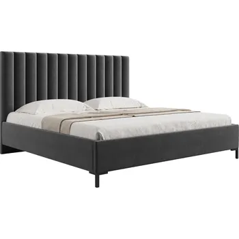 Postel Micadoni Sametová postel Allison 180 x 200 cm s úložným prostorem