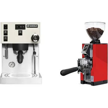 Kávovar Rancilio Silvia PRO X, white + Eureka Mignon Libra 65 All…
