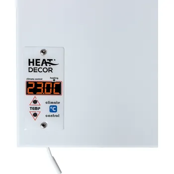 Přímotop Infračervený ohřívač Heat Decor HD-SWT400 bílý 400W s termostatem