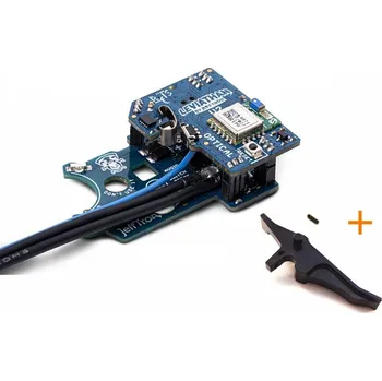 Airsoft JeffTron JeffTron LEVIATHAN V2 Optical (do pažby) + CNC spoušť SPEED - Černá