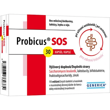 Přírodní produkt Probicus SOS Generica 30 kapsle