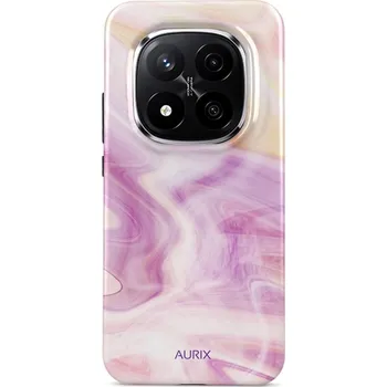 Pouzdro na mobilní telefon Kryt Xiaomi Redmi Note 14 Pro+ 5G AURIX pevný Pinky Wave (obal neboli pouzdro na Xiaomi Redmi Note 14 Pro+ 5G)