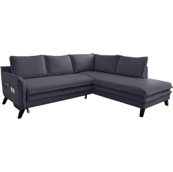 Pohovka Miuform Rozkládací pohovka Charming Charlie 234 cm, pravá