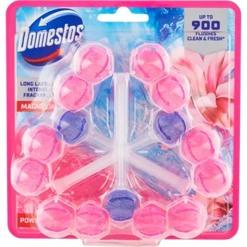 WC čistič Domestos Power 5 Magnolia WC blok 3 x 50g