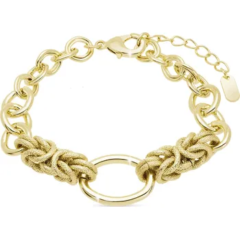 Náramek DUBAI 2923 Pozlacený náramek s výpletem Ellami