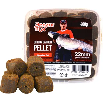 BENZAR MIX CATFISH PELLET 30 MM 400G příchuť: Zombie Fish 30mm